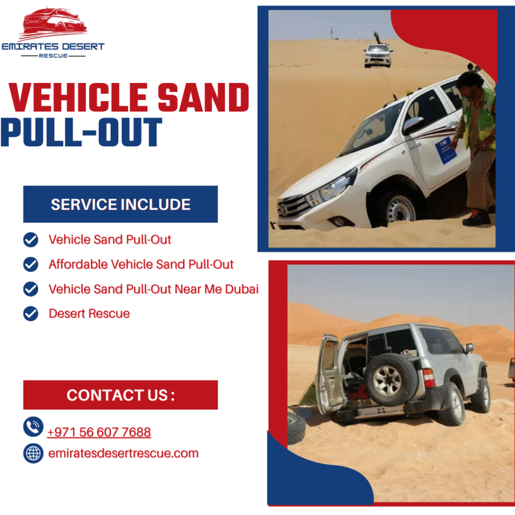 Vehicle Sand Pull-Out